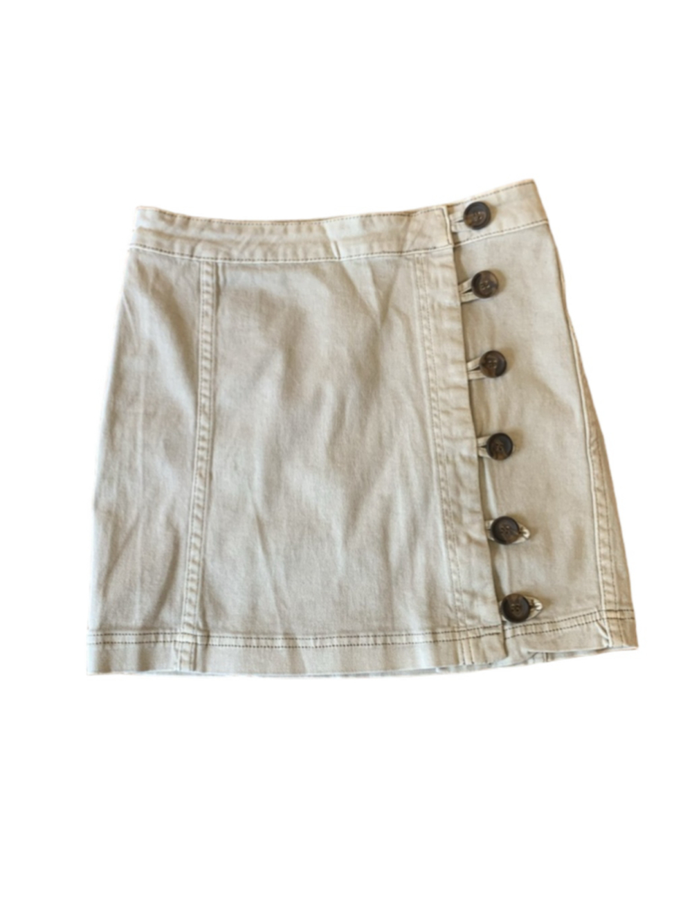 Altar’d state Skirt Small Light Olive Green Mini